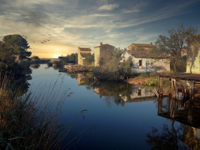 cabanes de pêcheurs